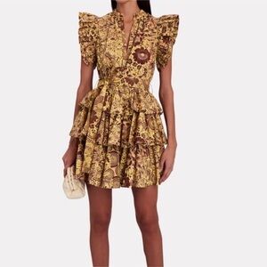 Ulla Johnson Honoria Dress Amber Sz 14